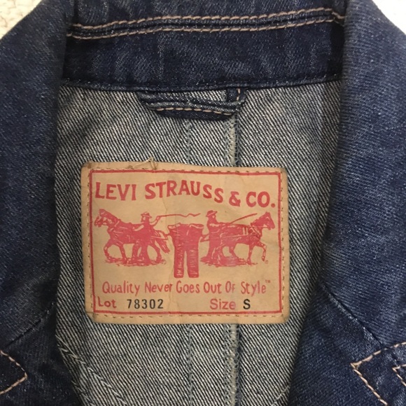 Levi’s Vintage Denim Jacket Women’s Small - Picture 5 of 10
